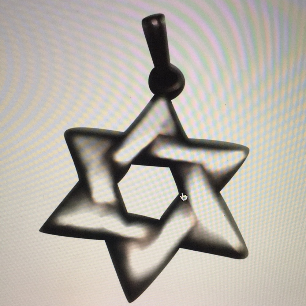 Sterling Silver Star Of David